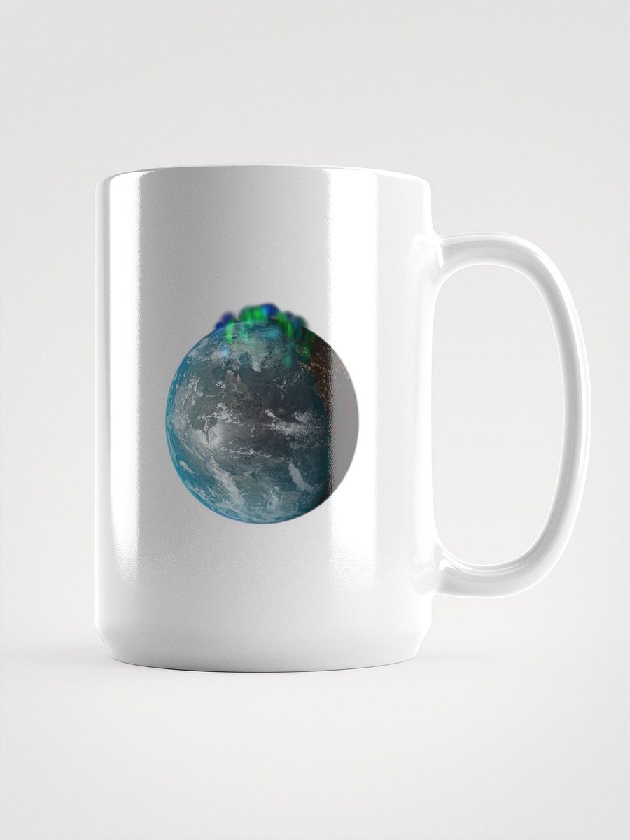 Aurora Borealis over Earth Mug product image (1)