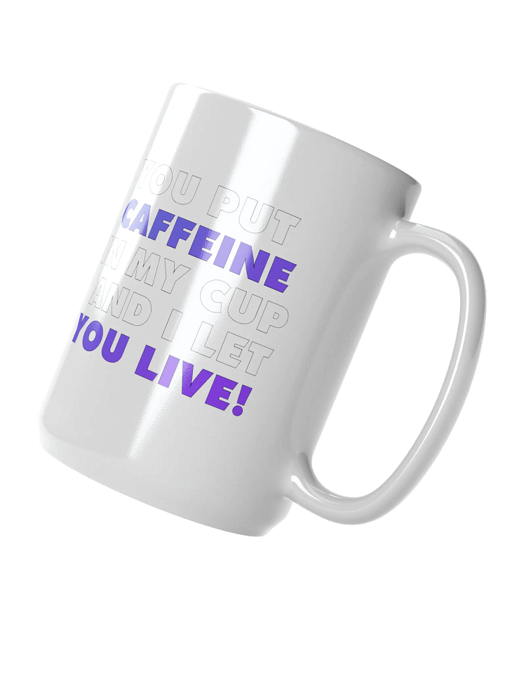 Give Caffeine Mug (15oz) product image (2)