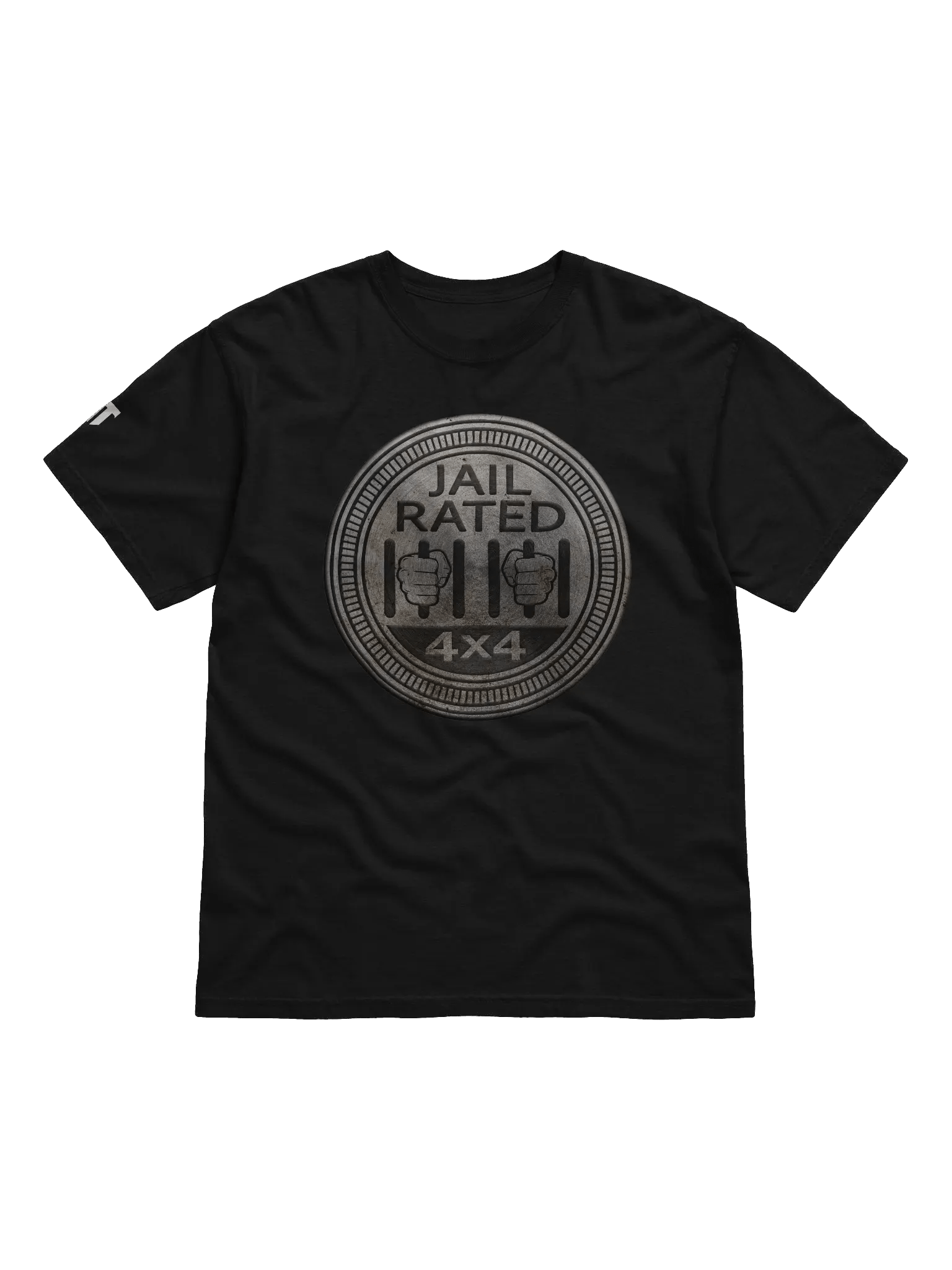 TRAILTRASH® JAIL RATED BADGE TEE product image (1)
