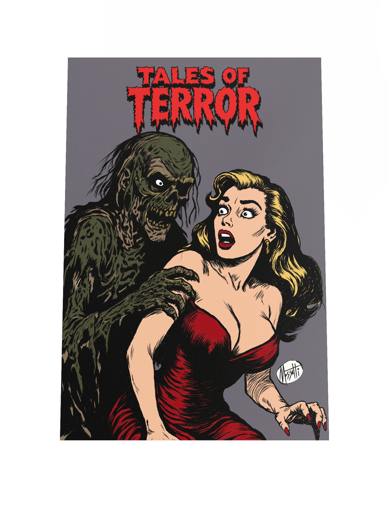 Tales of Terror Art Print - Zombie Lust product image (1)
