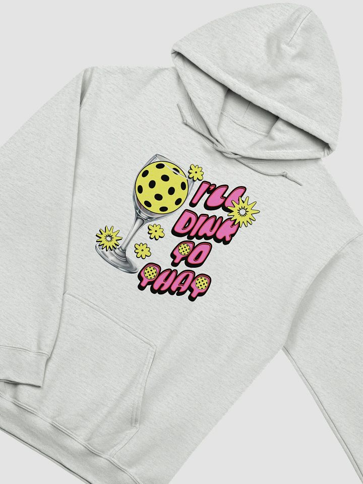 Ill Dink To That Pickleball Starburst Wine Glass Hoodie product image (23)