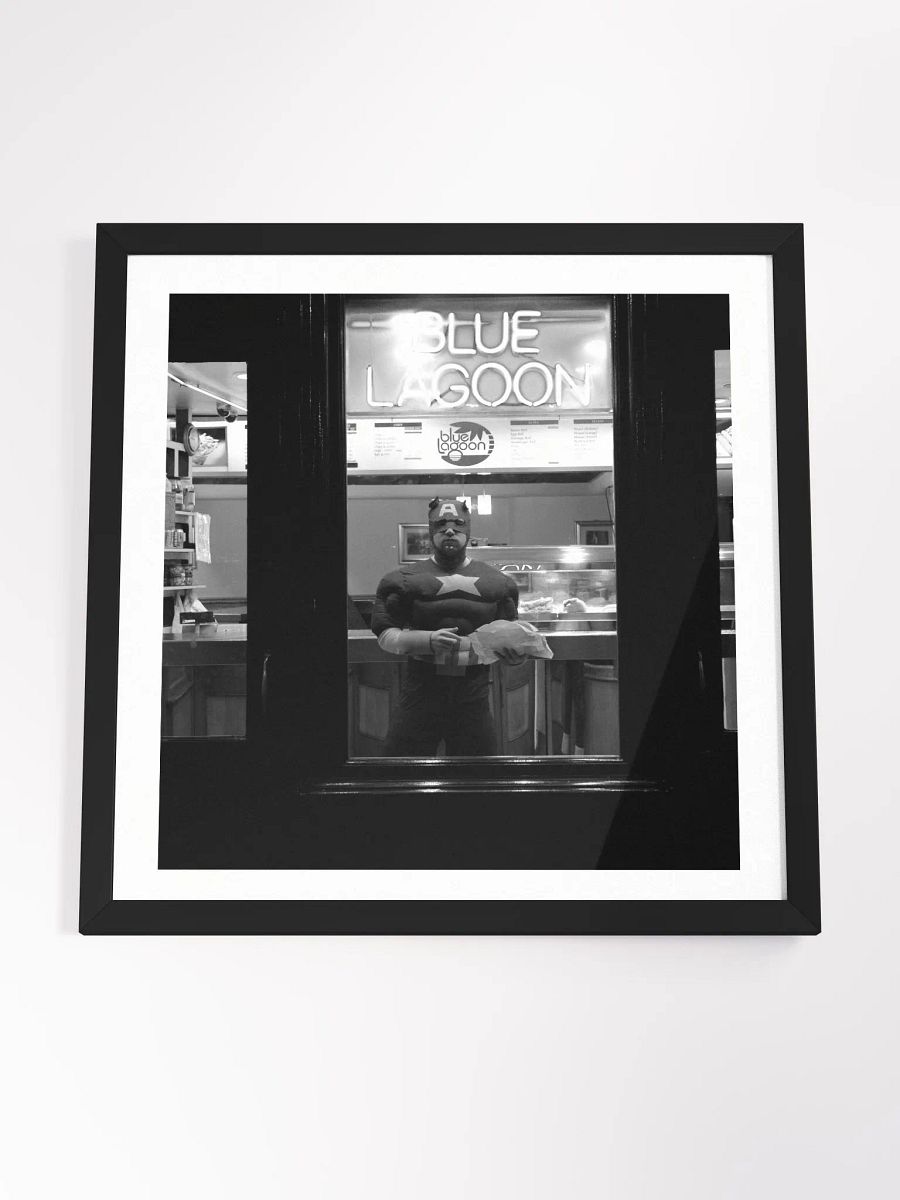 Framed Square Print - Superhero product image (4)