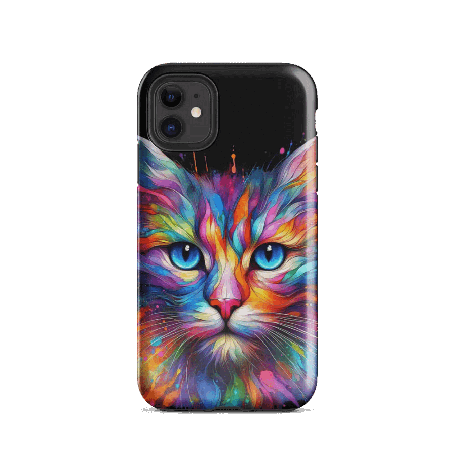 Colorful Cat's Gaze Tough iPhone® Case product image (2)