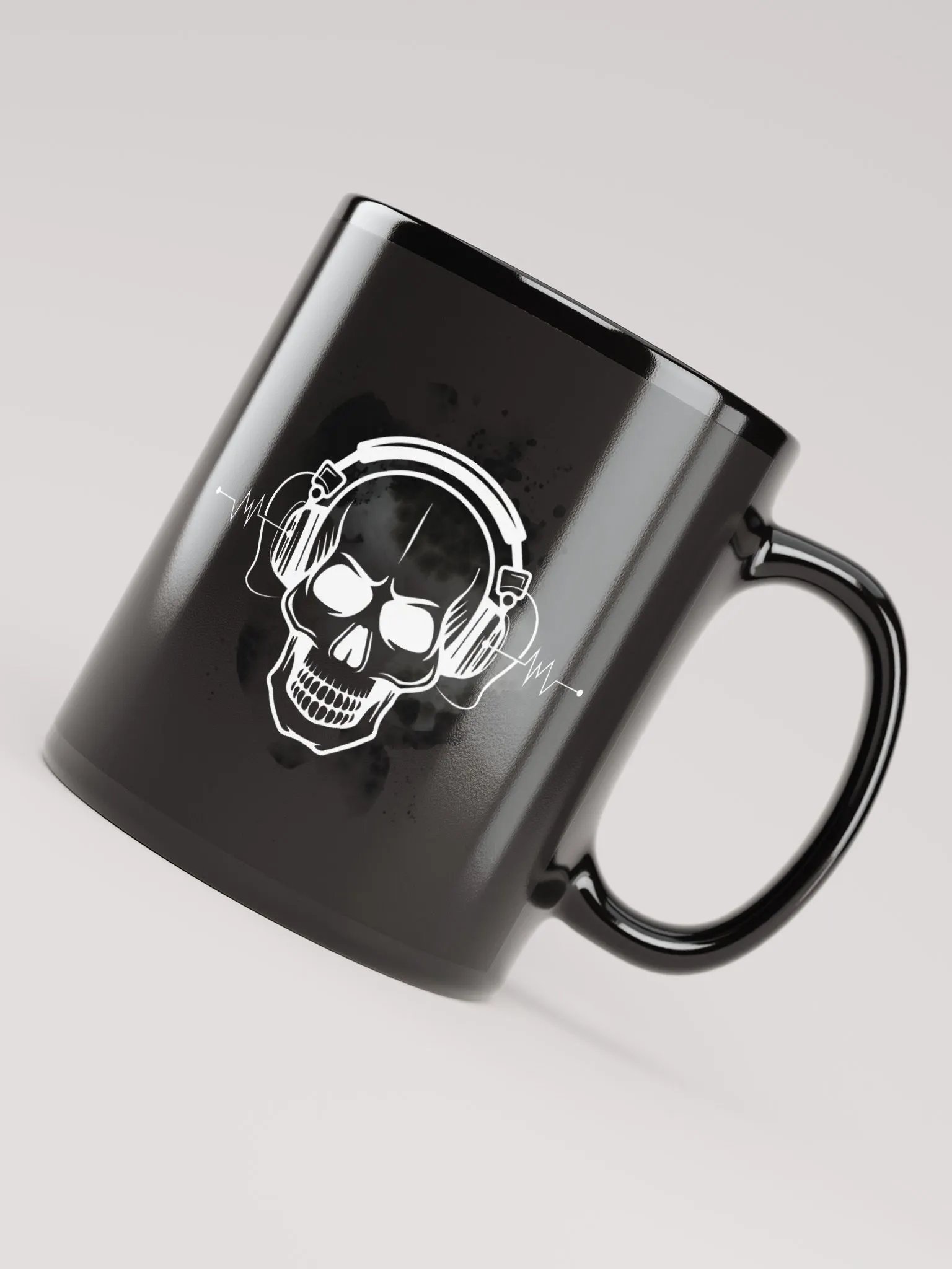 Sound wave Skull Mug product image (8)