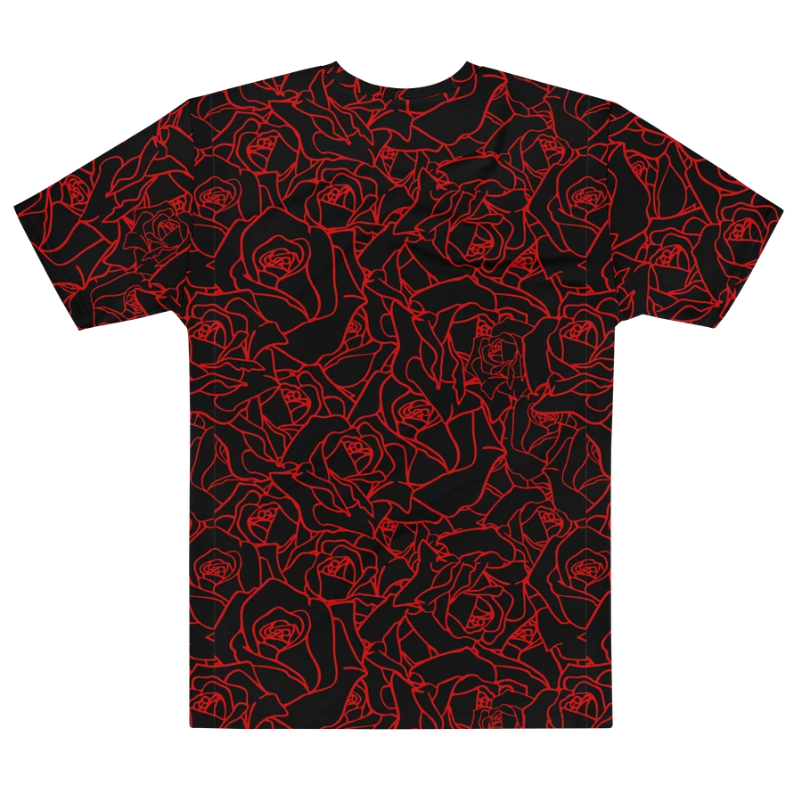 Loads of Roses · black-red crew neck t-shirt product image (7)