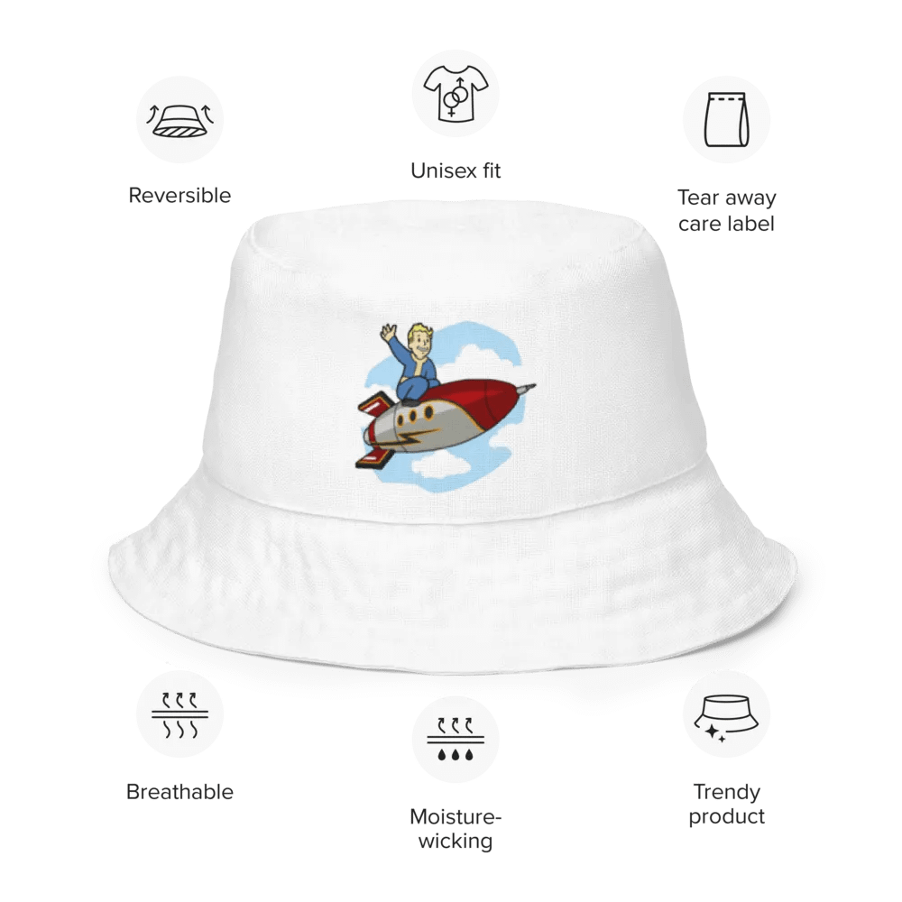 Fallout 76 Please Stand By Reversable Hat product image (4)