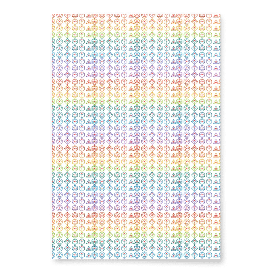 Logomancy Dice Set Wrapping Paper product image (1)