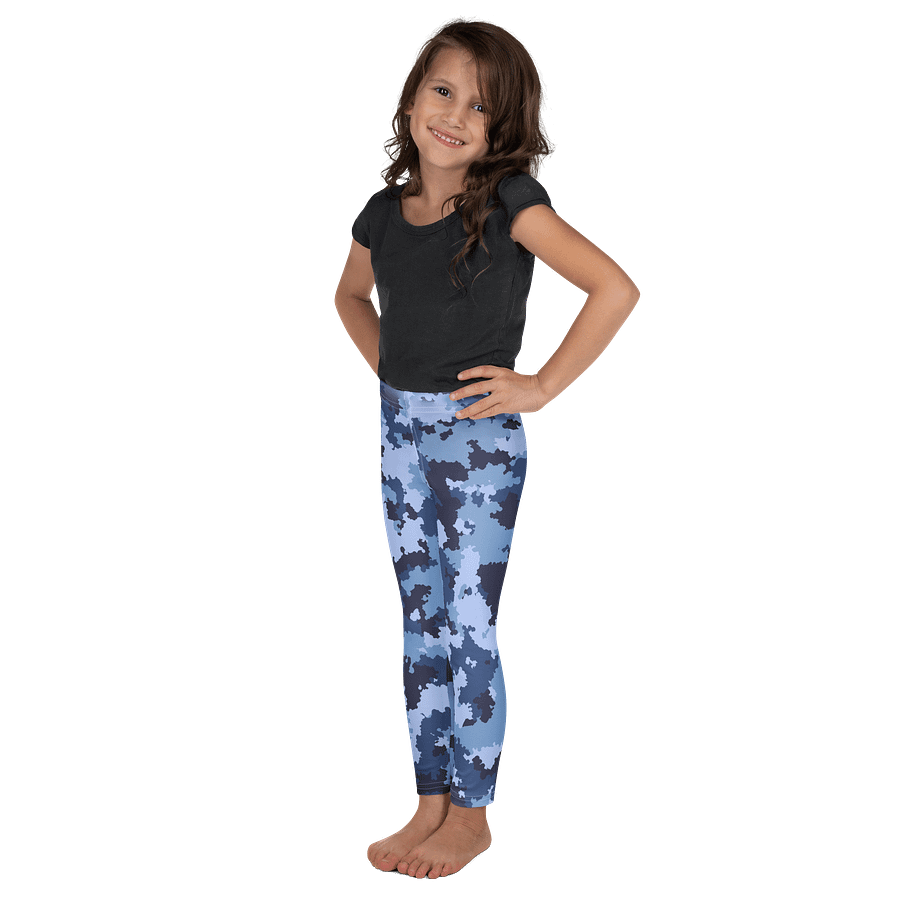 Kids Leggings-Blue Camo product image (3)