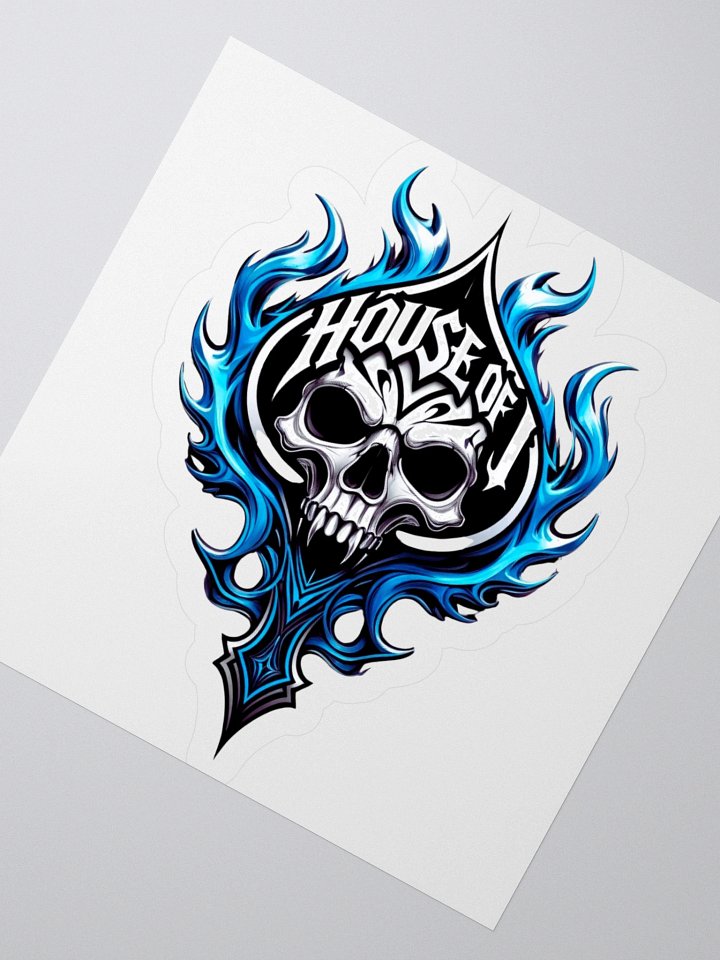 House of J Logo Kiss Cut Sticker product image (2)