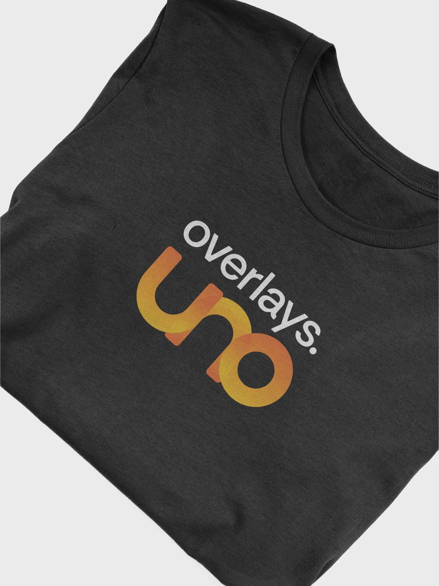 overlays.uno Stacked - Dark T-Shirt product image (3)