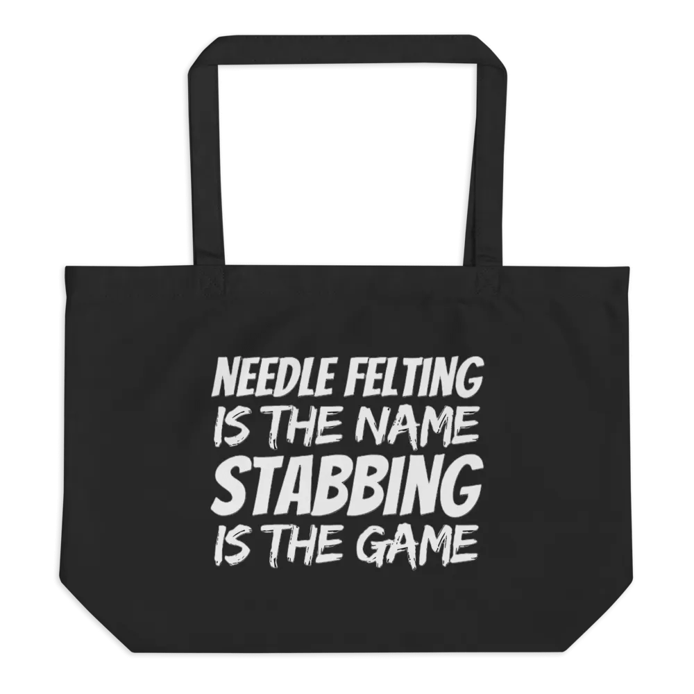 Funny Needle Felting Tote Bag product image (2)
