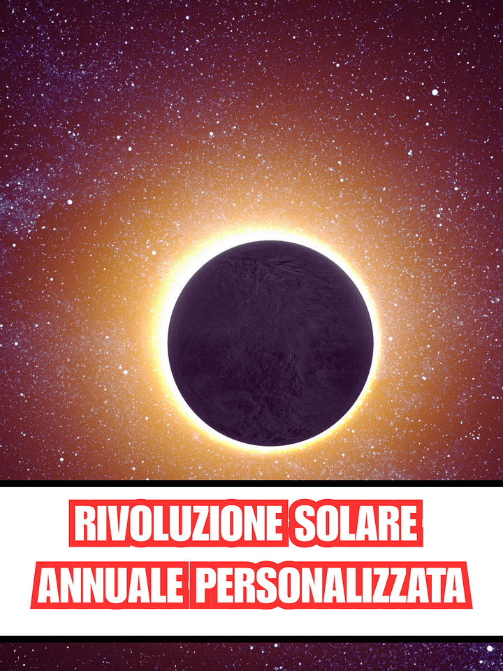 🔮 Consulenza Astrologica Annuale – Rivoluzione Solare Personalizzata product image (1)