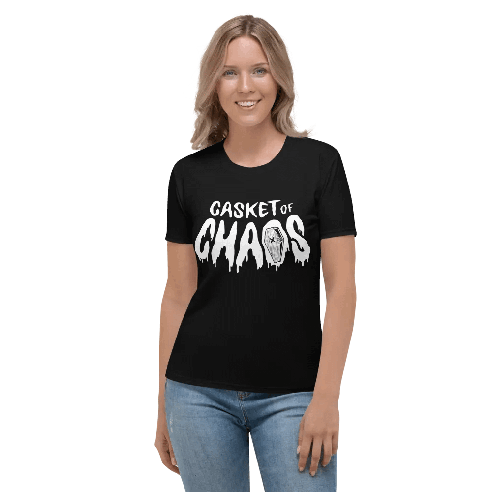 Casket of Chaos [2D White] T-Shirts (Women) product image (3)