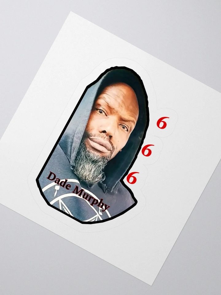 Dade Murphy 666 sticker product image (2)