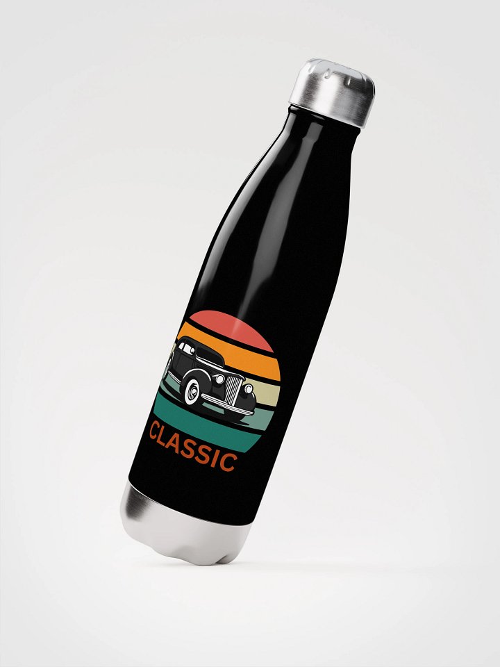 Retro Ride Stainless Steel Water Bottle product image (2)