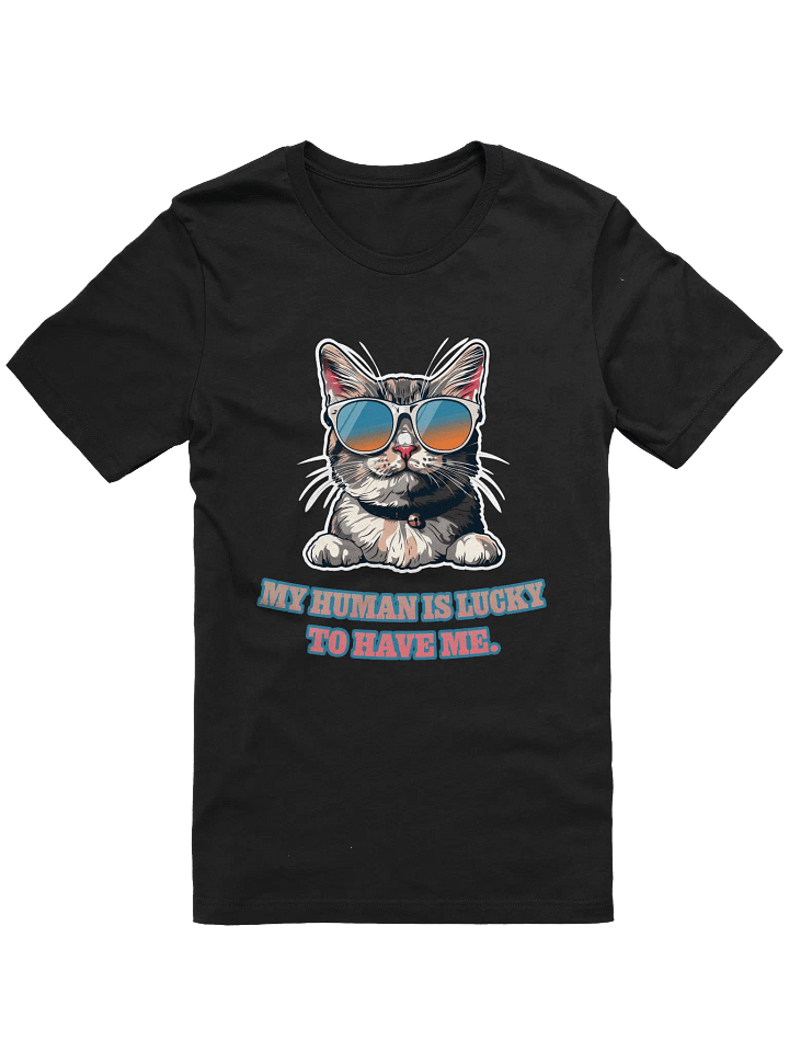 Cool Cat Sunglasses T-Shirt product image (1)