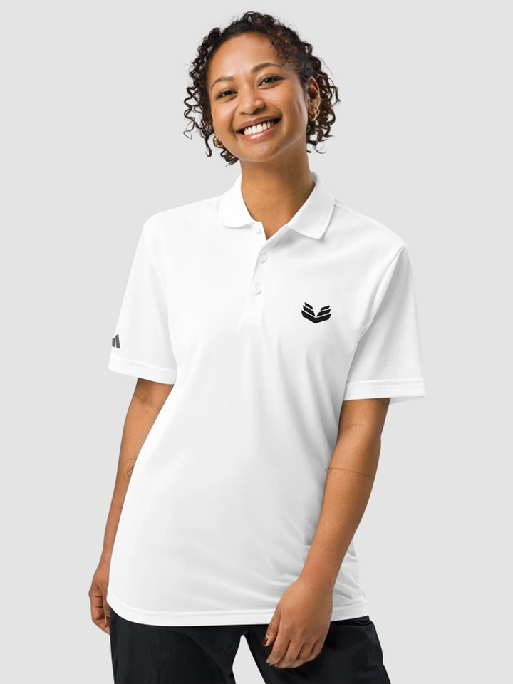Valkence x adidas Sport Polo Shirt - White product image (2)
