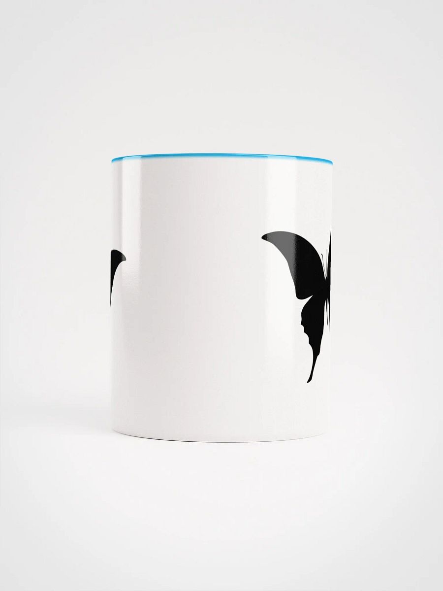 Butterfly design - Ceramic Mug with color inside product image (5)