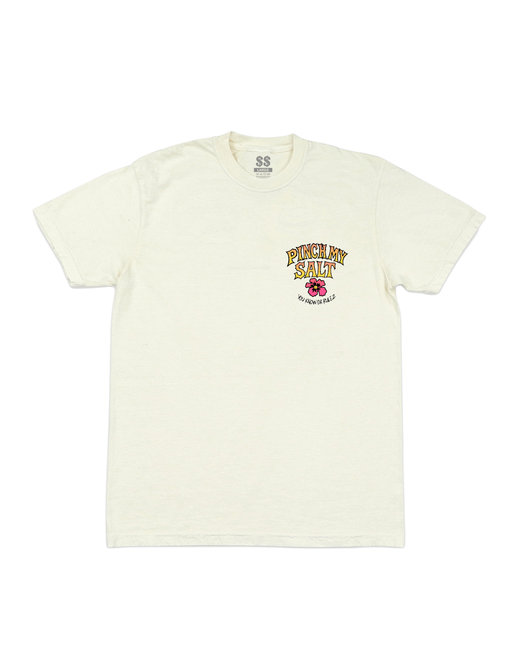 ALOHA STERLING TEE-CREAM product image (1)