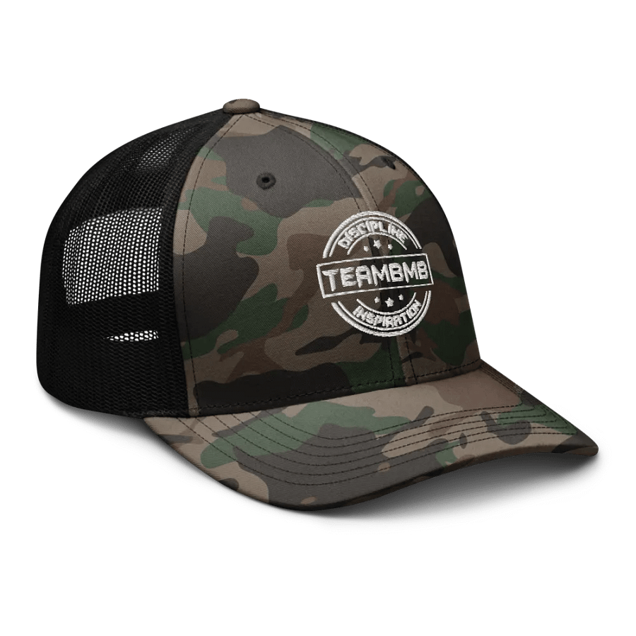 Limited Edition BMB Camo Trucker Hat product image (8)