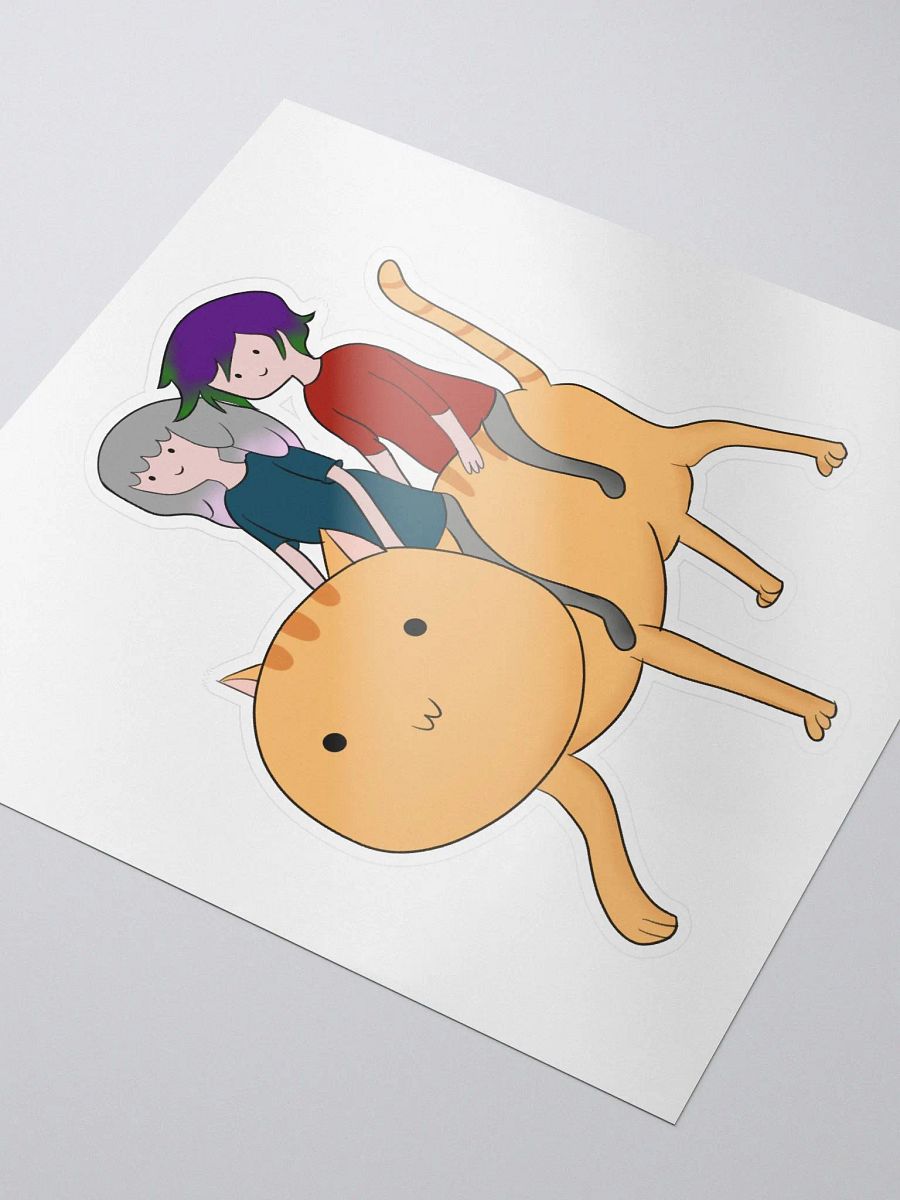 Person And Lady Sticker | Runesy Merch Collection | [LIMITED EDITION] product image (3)