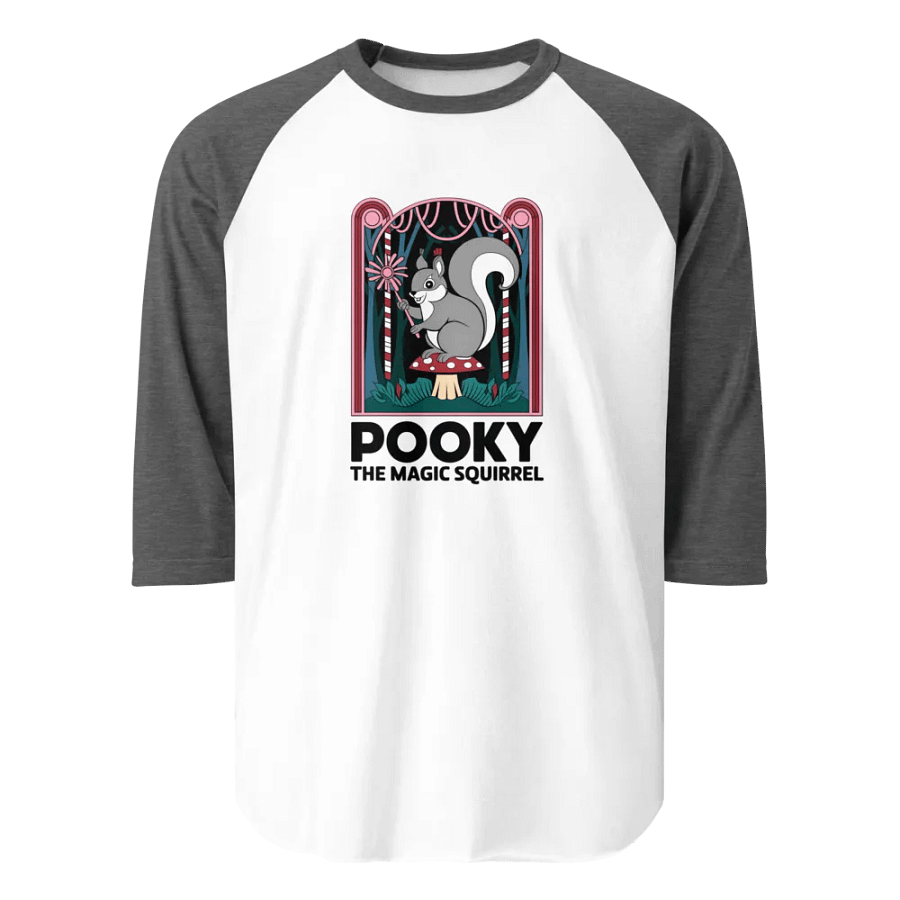 Pooky's Magical Adventure Raglan Tee product image (1)
