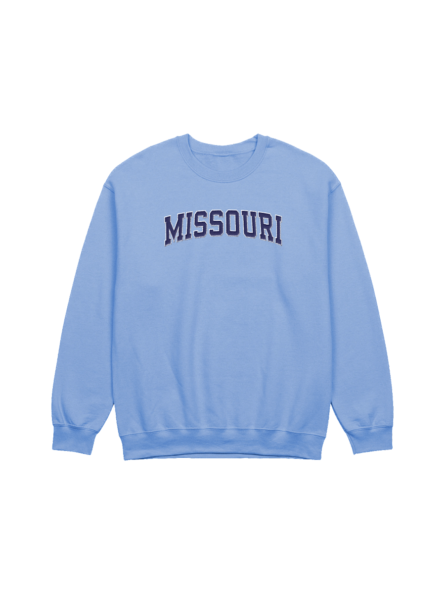 Missouri Vintage Stylish Embroidery Classic Crewneck Sweatshirt product image (1)