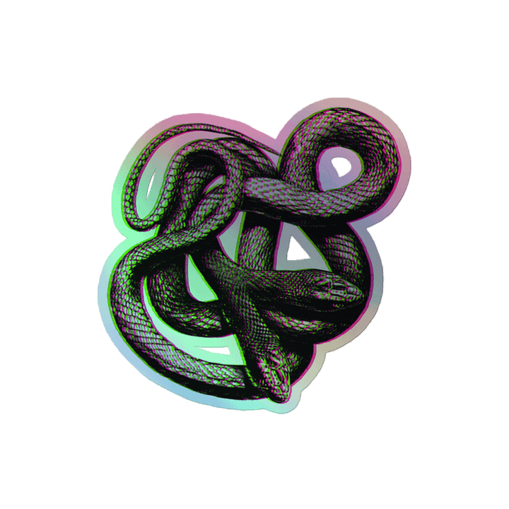 Garden 4" x 4" Holographic Sticker product image (1)