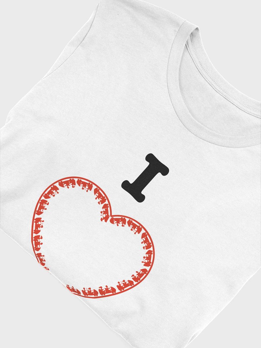 I Love Roller Coasters - White T-Shirt product image (3)
