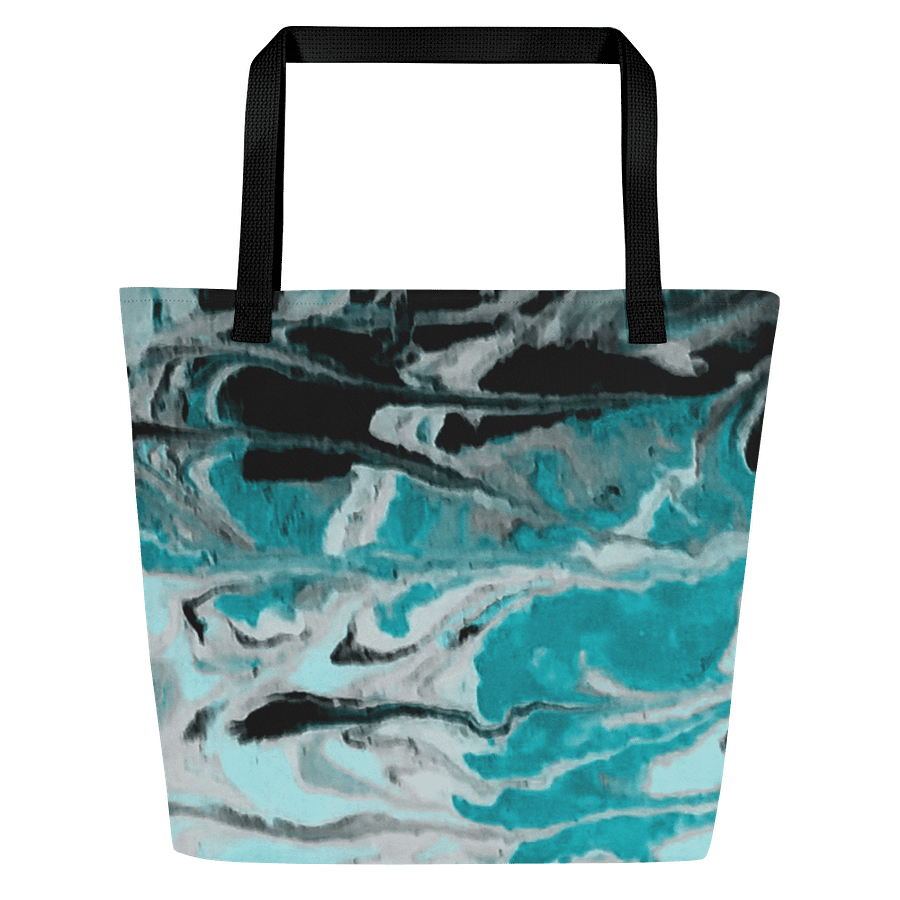 Fluid Turquoise Art Bag product image (3)