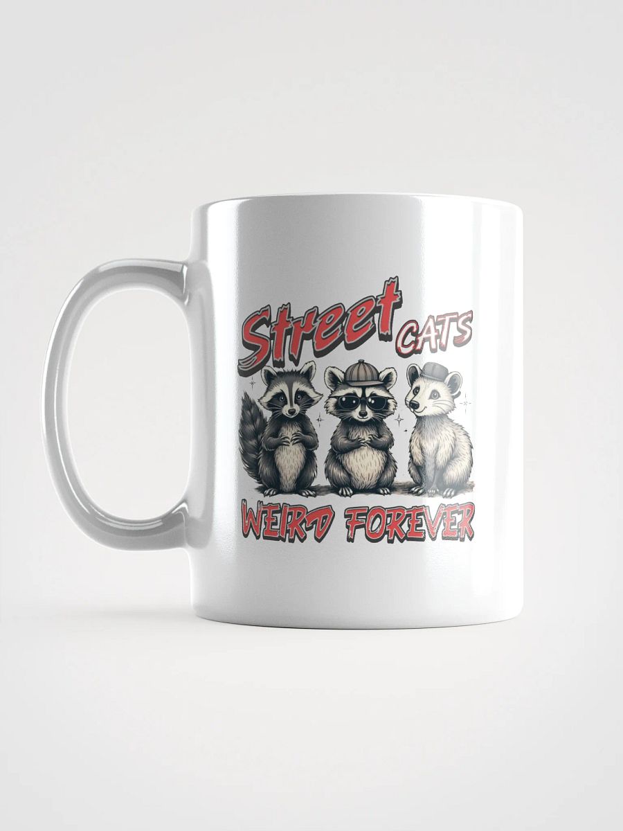 Street Cats Weird Forever Raccoon Street Mug product image (1)