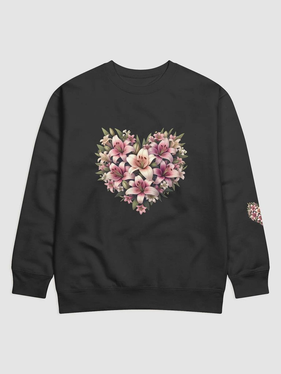 Lily Heart Floral Sweatshirt product image (2)