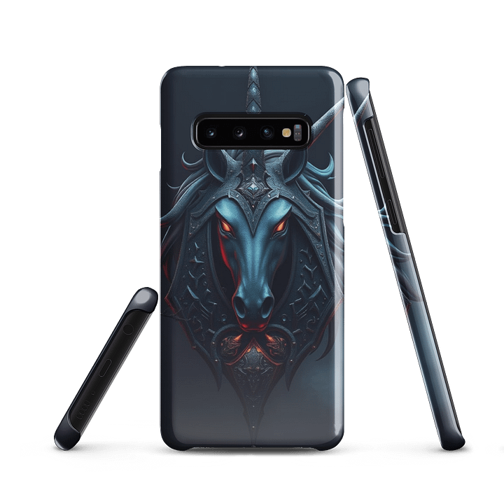 Dark Enchanted Unicorn Armor Phone Case product image (1)