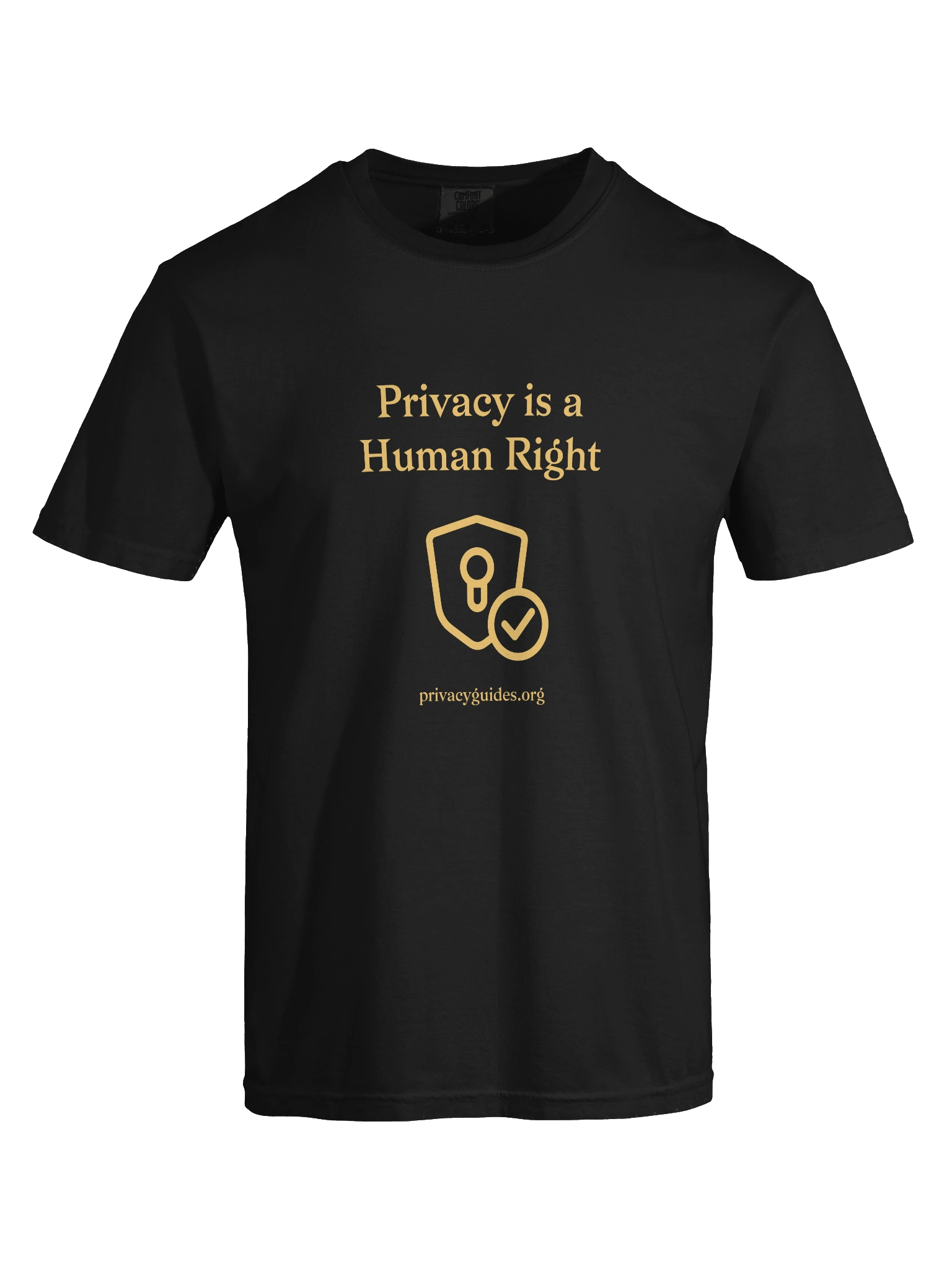 Privacy is a Human Right - Heavyweight T-Shirt (Comfort Colors) product image (3)