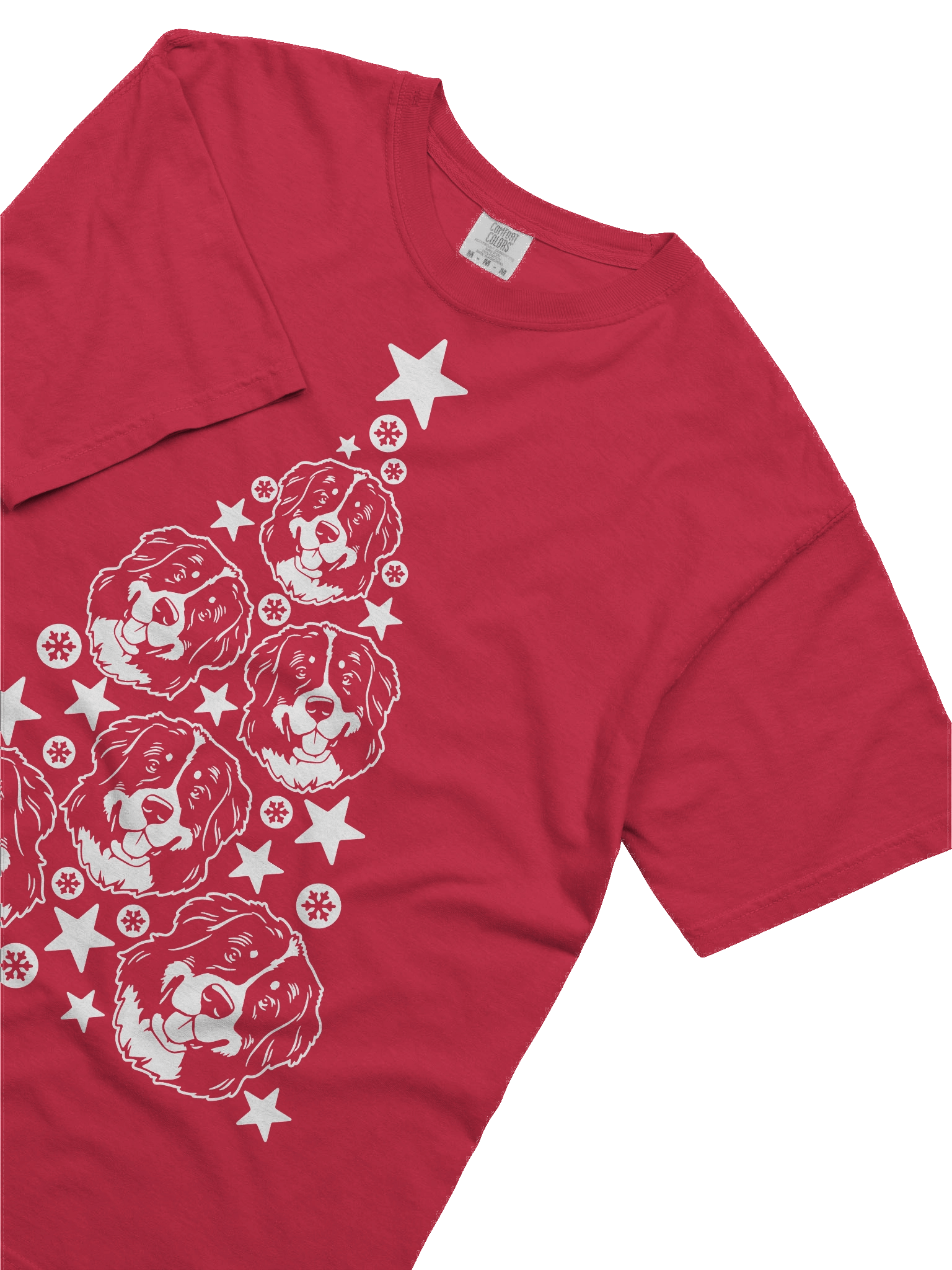 Bernese Mountain Dog Christmas Tree T-Shirt product image (7)