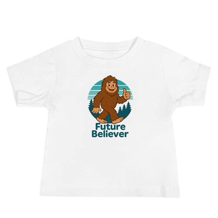 Bigfoot Toddler T-Shirt – Future Believer Sasquatch Tee for Kids | Funny Cryptid Shirt for Boys & Girls product image (2)