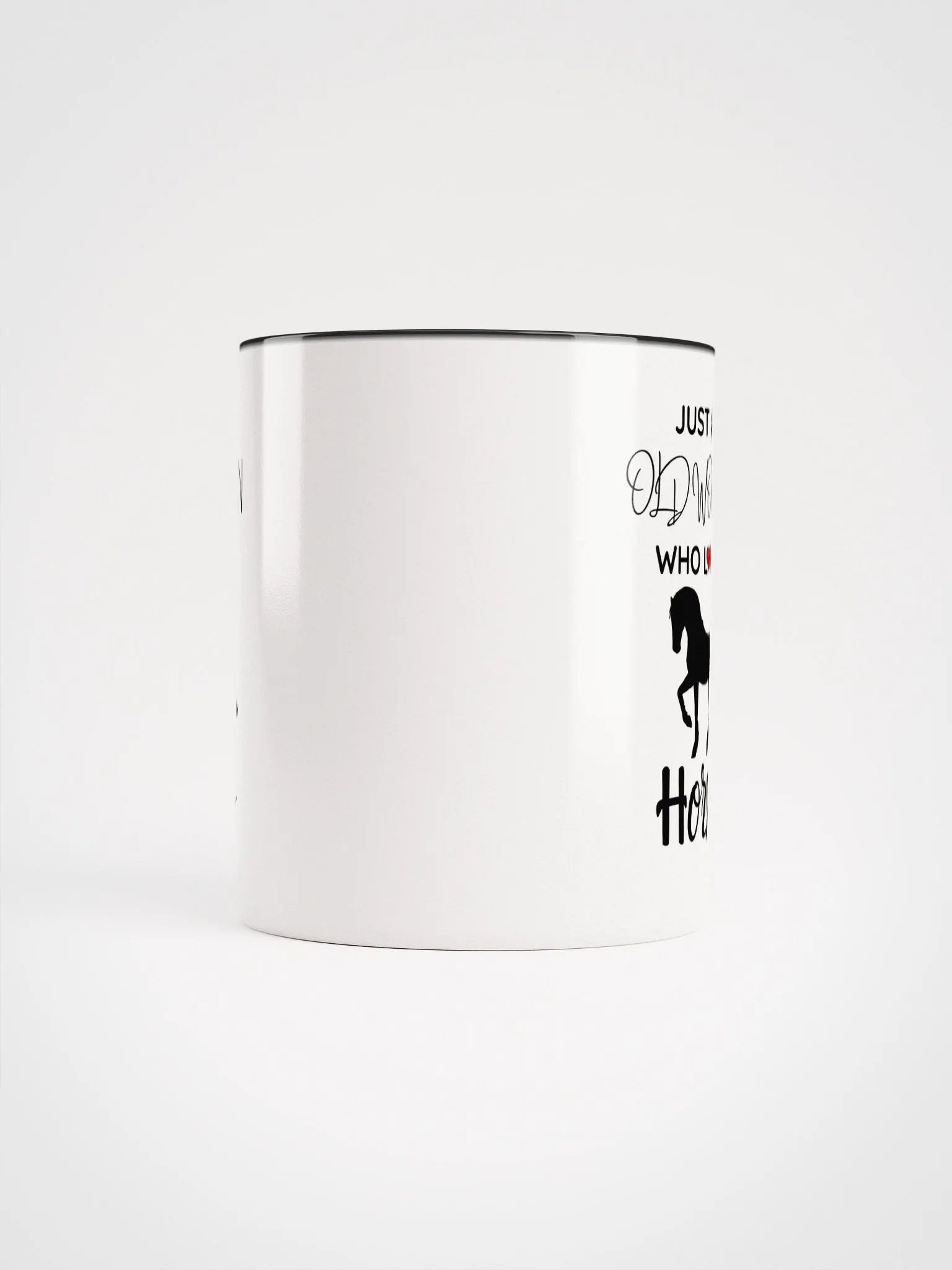 Just an Old Woman Who Loves Horses Mug product image (9)