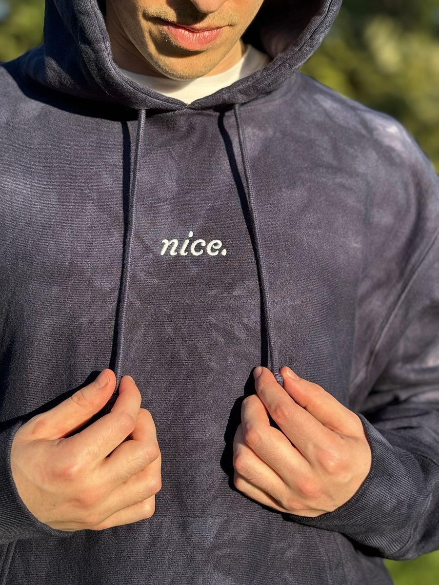 Champion x 'Nice.' Embroidered Signature Hoodie product image (3)