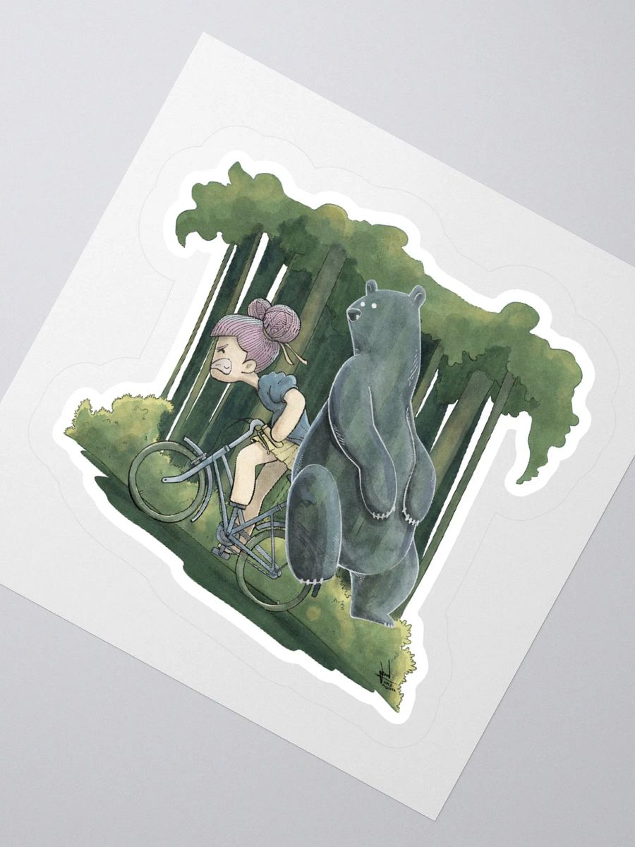 Why My Bike Heavy | Kiss Cut Stickers product image (5)