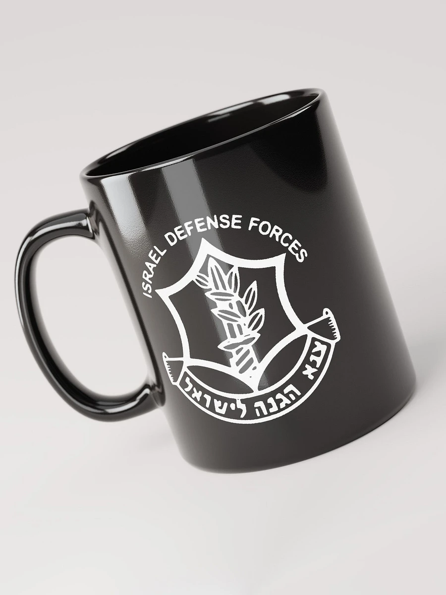 IDF Logo Black Mug product image (4)