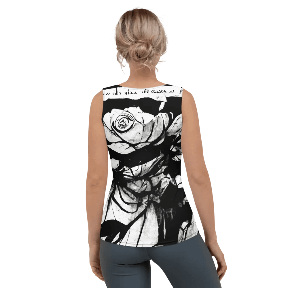 Bloom and Words Women's Tank Top product image (2)