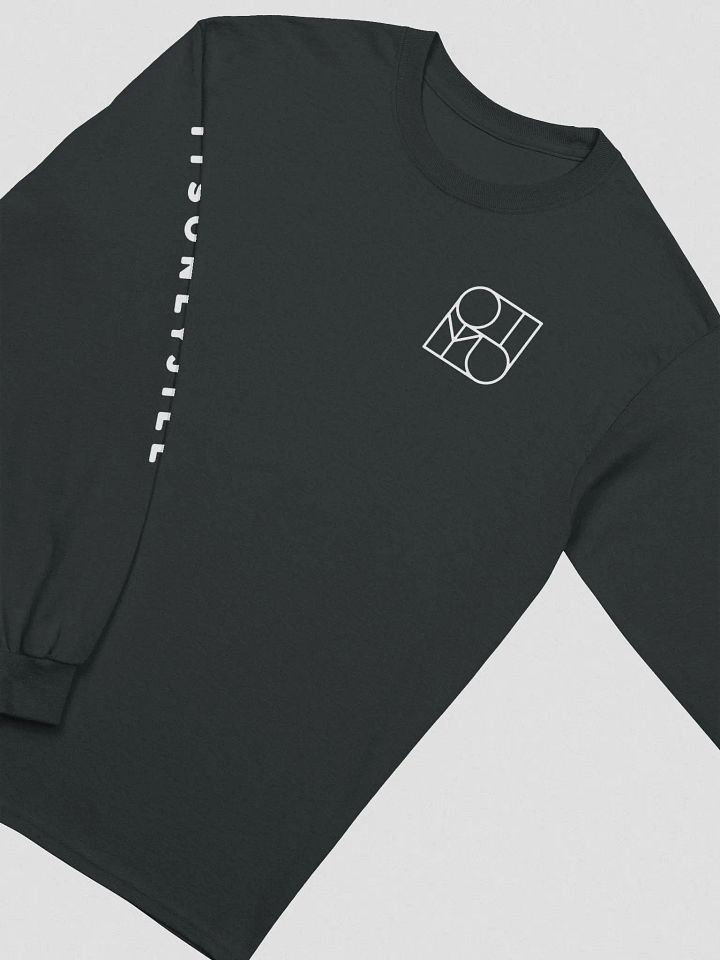 NEW - Minimal/Modern Logo Long Sleeve (White) product image (2)