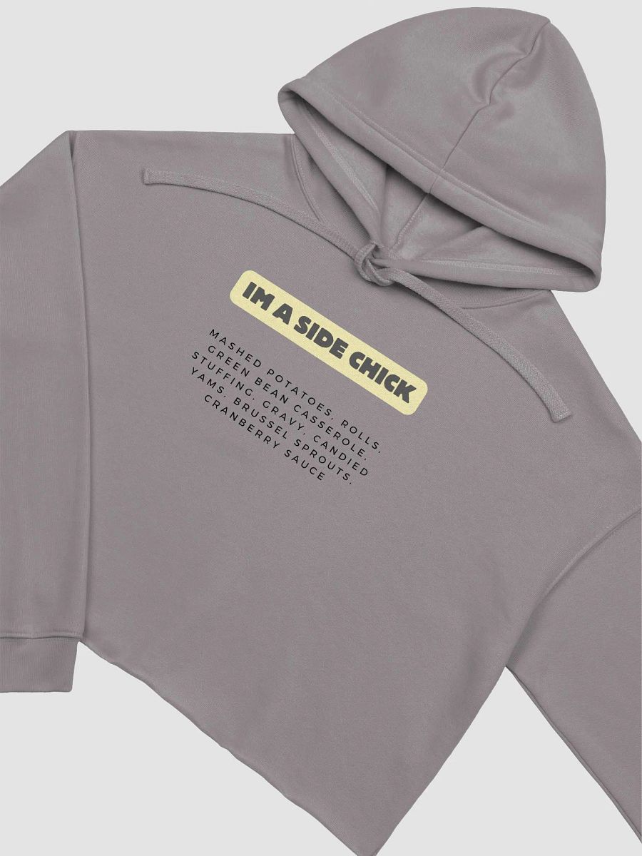 The Ultimate Side Chick: Feast Your Eyes on This Women’s Crop Hoodie product image (1)