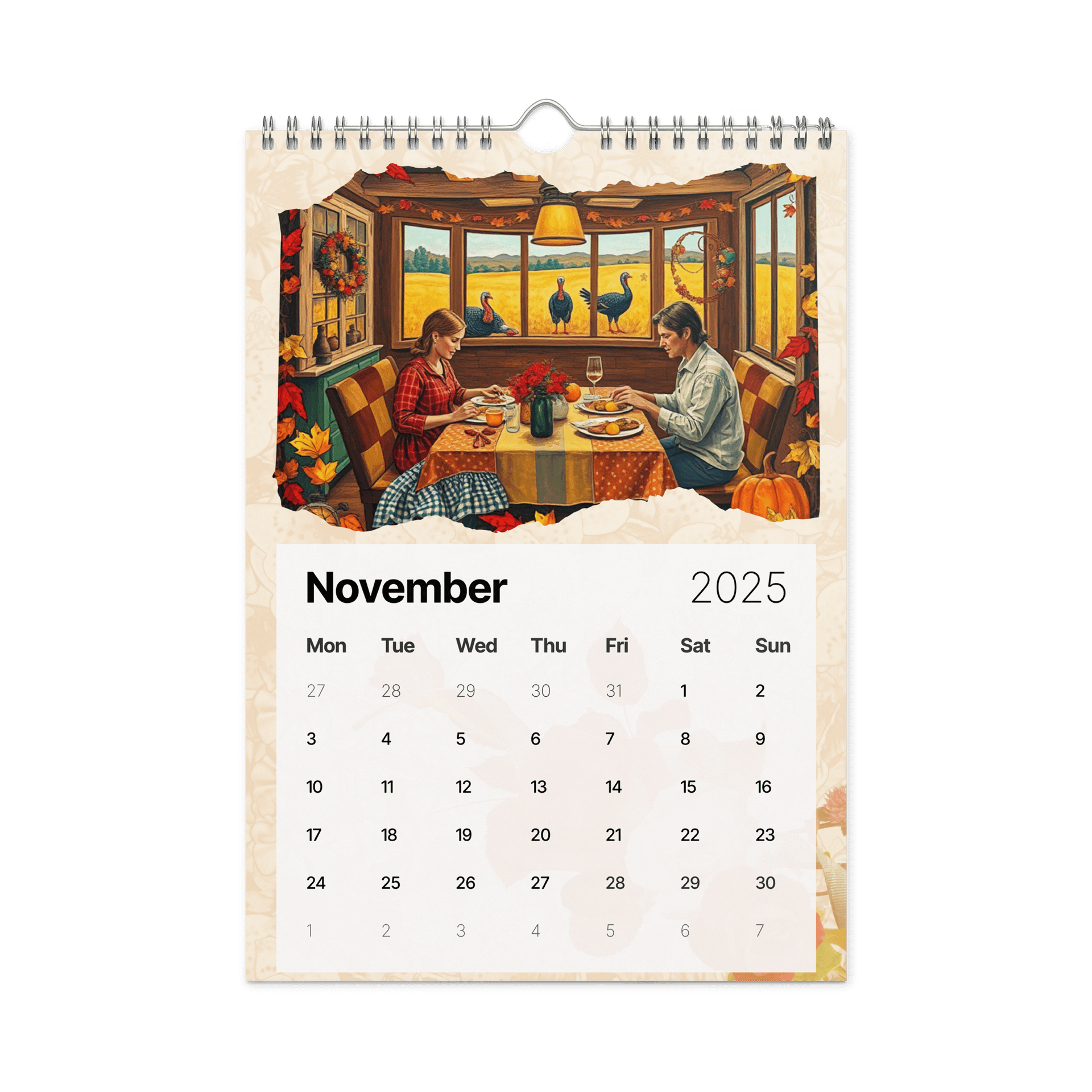 FOLK ART WALL CALENDAR 2026 product image (11)