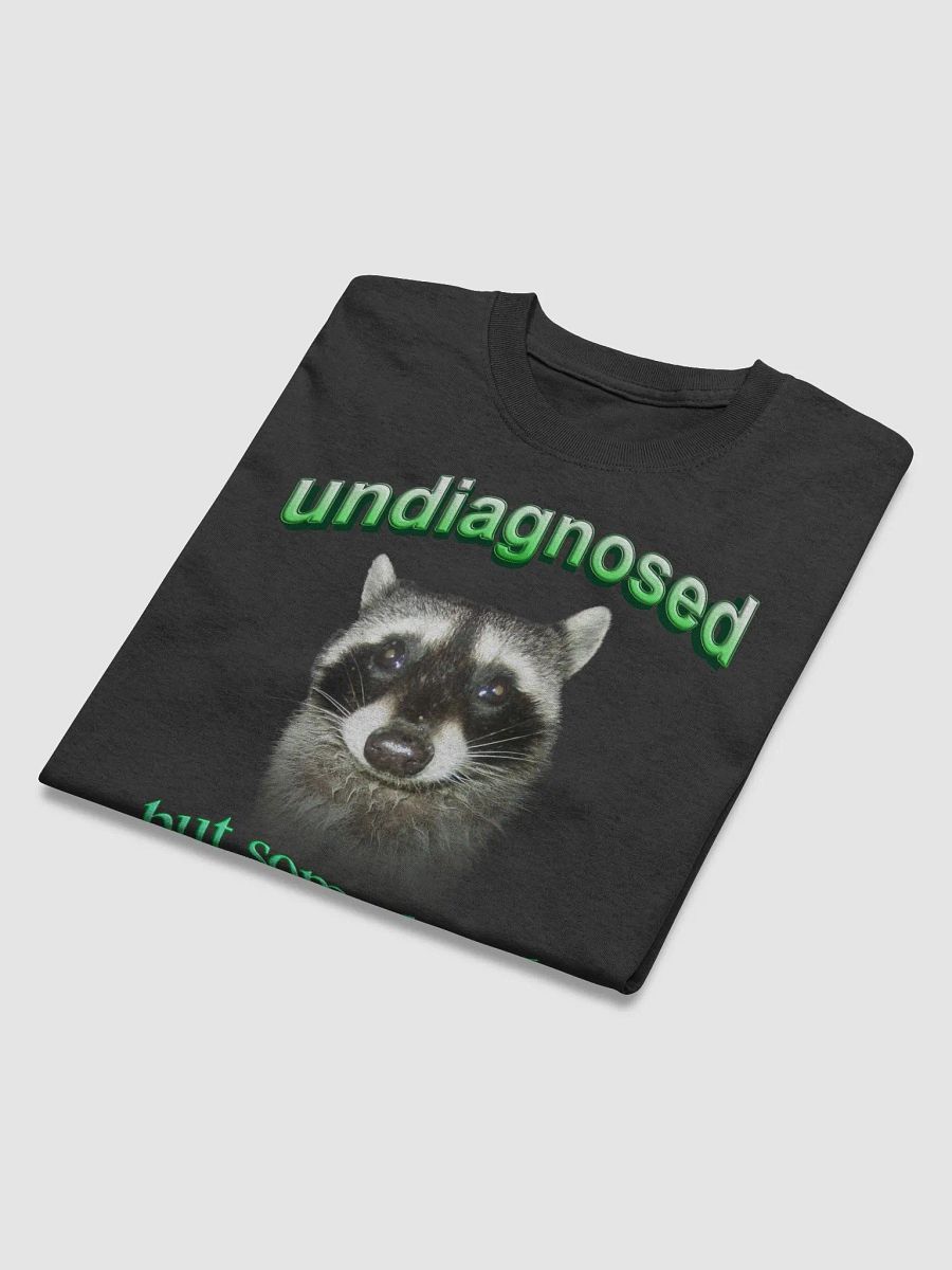 Undiagnosed but something ain't right - Raccoon T-shirt product image (4)