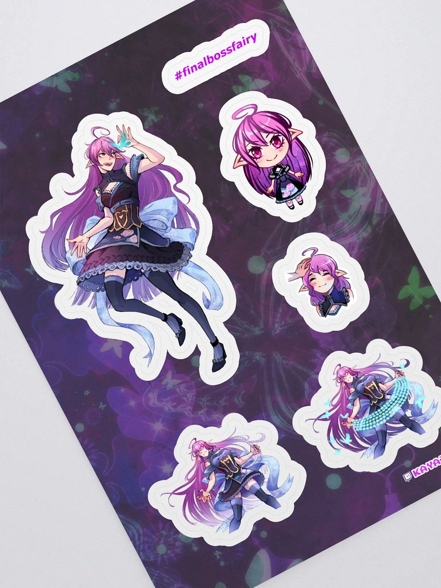 #finalbossfairy Sticker Sheet product image (3)
