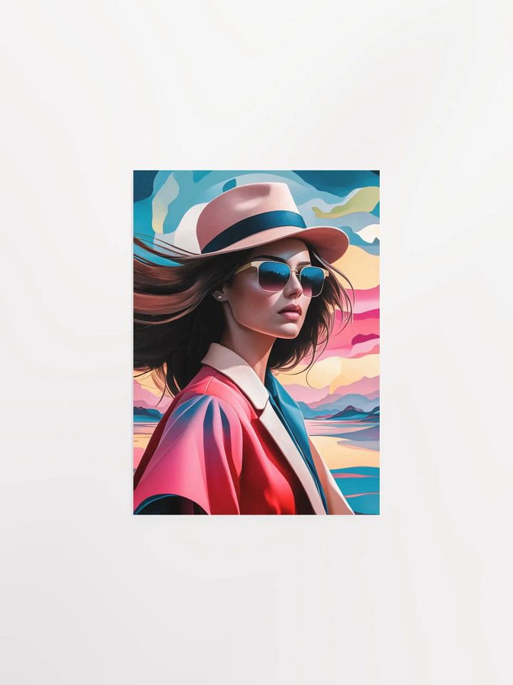 Abstract illustration of a Woman Poster - 15 product image (3)