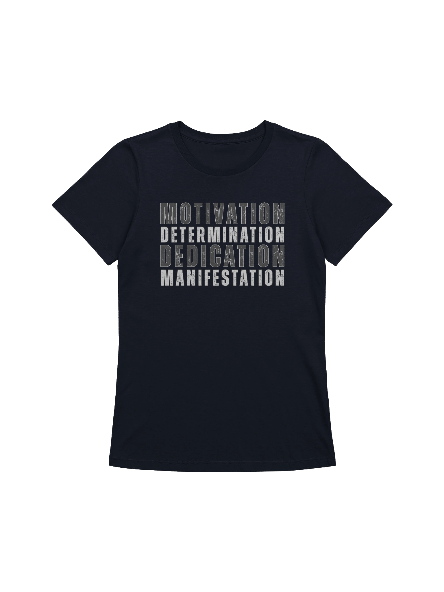 Motivation Determination Dedication Manifestation Relaxed-fit Tee product image (1)