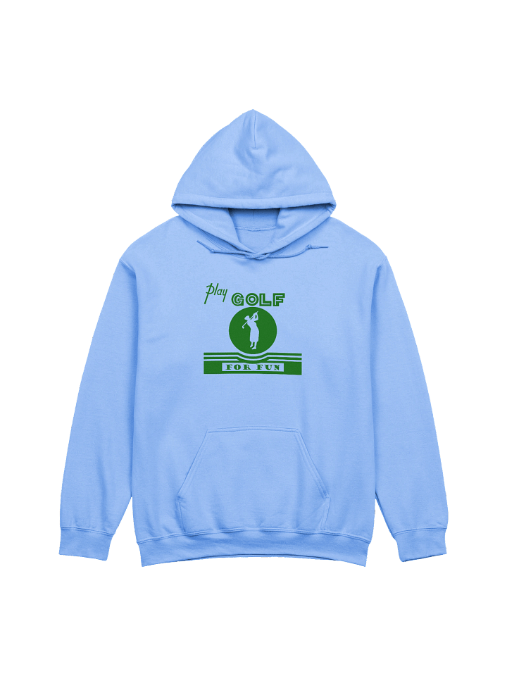 'Golf for Fun' Hoodie — Light product image (1)