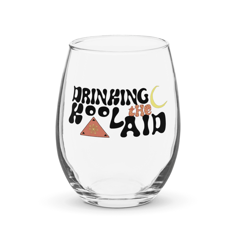DTK 70's Logo Wine Glass product image (1)